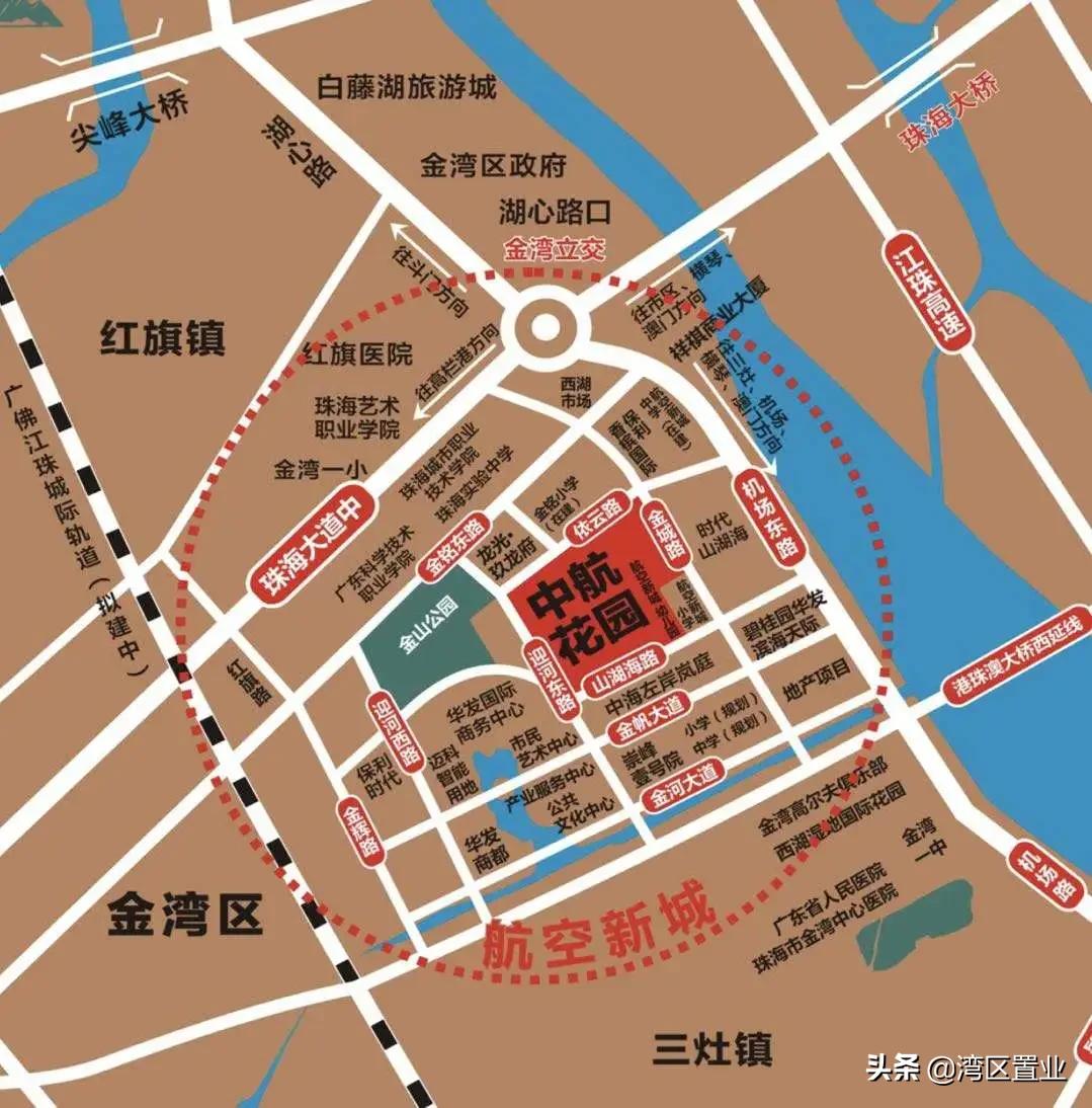 珠海市区最新地图，城市新面貌探索