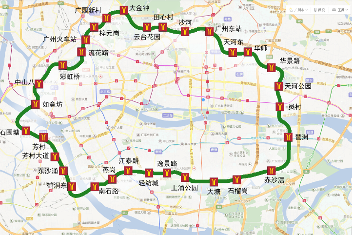 广州地铁19号线最新线路图，城市脉络的新拓展